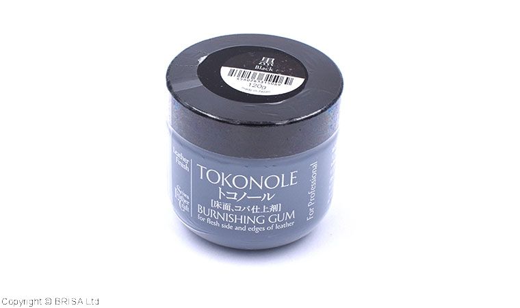 Tokonole 120g Leather Finish Burnishing Gum Black