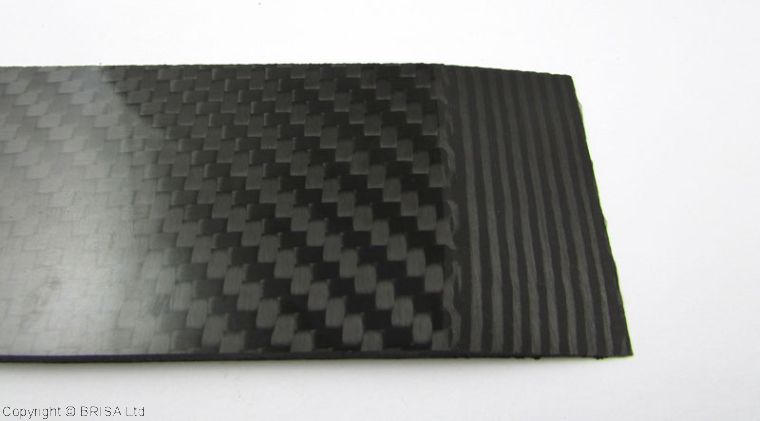 Carbon Fiber Laminate 5x120x240 mm for knife handle