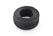 Black linen thread