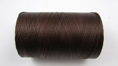 Brown waxed thread / Braided 