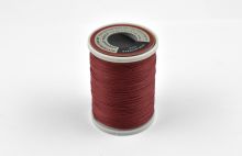 Linen Thread Dark Red
