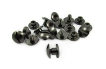 Chicago rivets Open Black - 3,5 mm /10