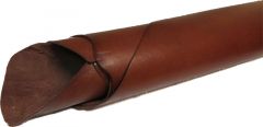 Moose tanned leather/ Brown/whole hide > 16 sqrft