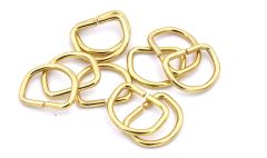 D rings brass - 13 mm/10pc