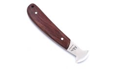 French round leather knife