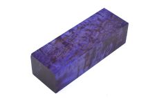 Stabilized curly birch - Purple dream