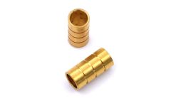 Brass lanyard tube 1/4" short