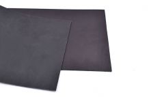 Spanish Top Grain leather Black / 10cm