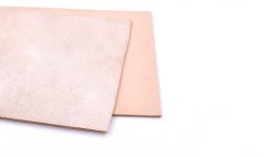 Vegetable tanned leather 3.0-3.5mm / 10 cm
