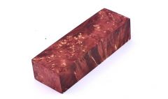 Stab Maple burl /Red