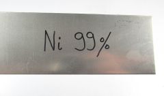 Nikkeli 99% 1x50x250 mm