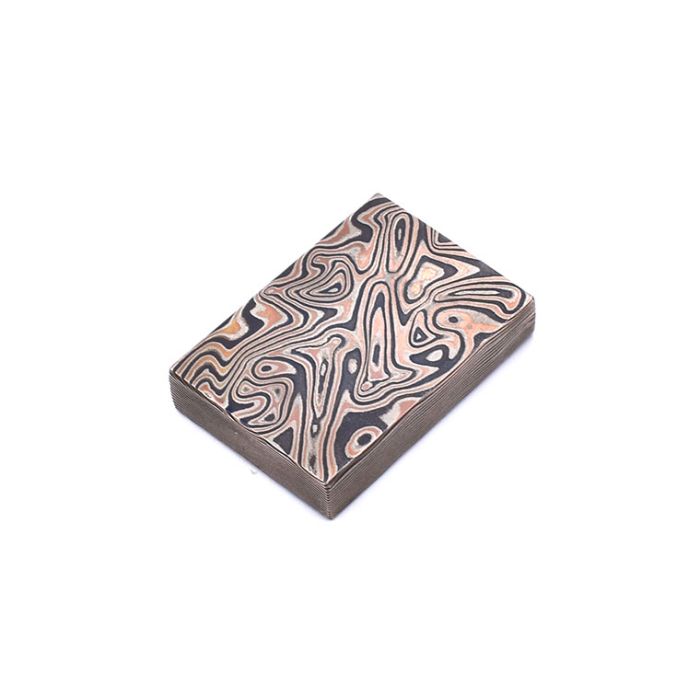 Mokume gane bolster Mokume gane bolster