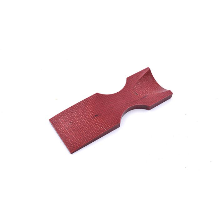 Micarta Raspberry Jute Small Micarta Raspberry Jute Small