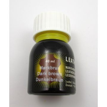 Leather´s Choice Dye / Dark Brown 40ml