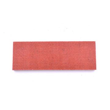 Micarta Orange Jute 8mm Small