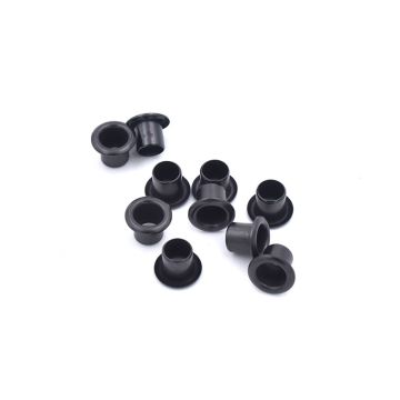 1/4 Eyelet Black 7,4x6,3mm/10pcs