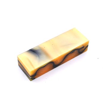 Acrylic Yellow & Black Block