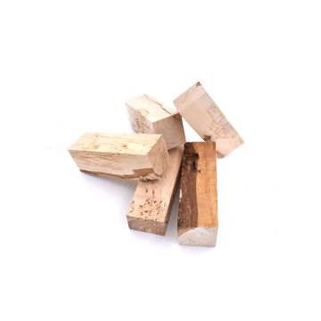 Curly birch Wood Box 