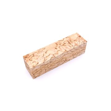 Abedúl Rizado1.5" x 1.5" x 6" Extremo