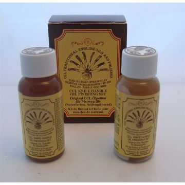 CCL Knife Handle Oil Finishing Set / Satin