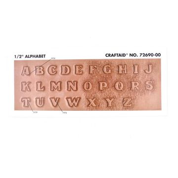 Craftaid 1/2" Alphabet