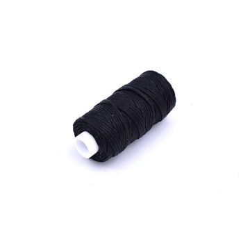 Black Waxed Thread - 25yd
