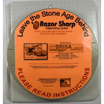 Paper wheel Slotted 10"