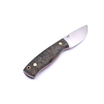 Skinner 90 flat Elmax - Stabilized curly birch