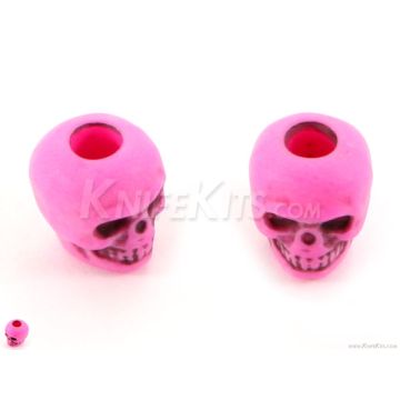 Pääkallo helmi / Pinkki